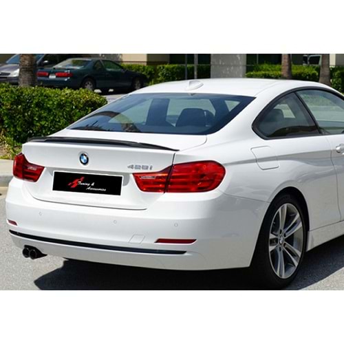 F32 Coupe M Performance Spoiler Piano Black ABS / 2014-2020