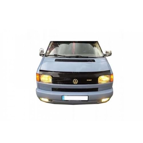 Transporter T4 Hood Protector Piano Black ABS / 1995-2003