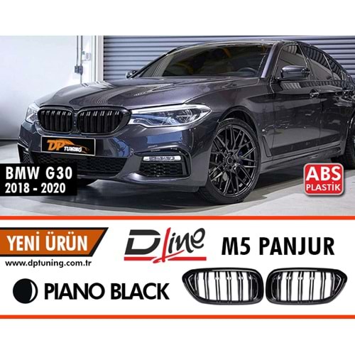 G30 M5 Panjur Piano Black ABS / 2017-2020