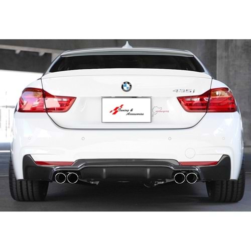 F32 F33 F36 Diffuser M Performance Left+Right Double Output Black Product Taiwan