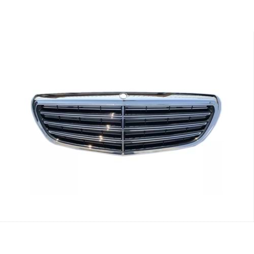 W213 Exclusive Front Grille With Camera Slot ABS / 2016 - 2019 (Chrome)