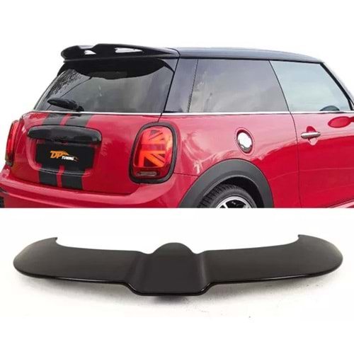 F55 - F56 Roof Spoiler Piano Black ABS / 2014-2021