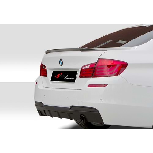 F10 M Performance Diffuser Gray ABS / 2010-2017 (R+L Single Output)