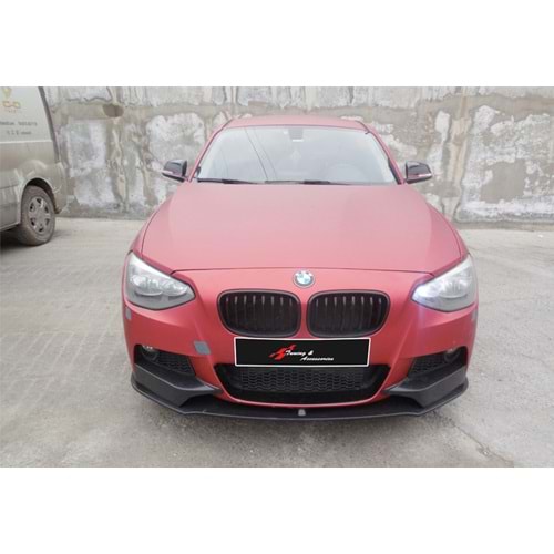 F20 M Performance Style Front Lip Matte Black Surface ABS / 2011-2014