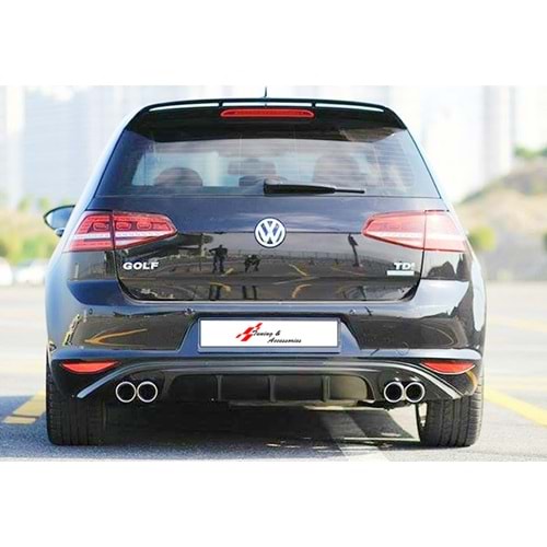 Golf 7 Sport Diffuser Without Output Piano Black Vacuum Plastic / 2012-2017