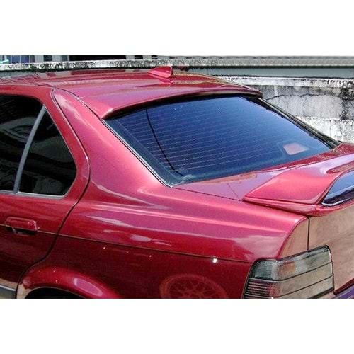 E36 ACS Style Over Glass Spoiler Primer Painted Fiberglass / 1990-2000 (Sedan)