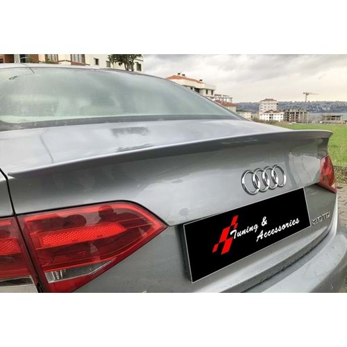 A4 B8 Anatomik Style Rear Trunk Spoiler Raw ABS / 2008-2015